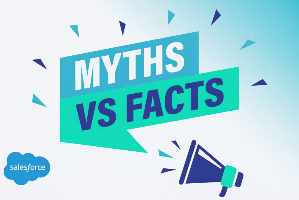 Myths vs facts, SF logo
